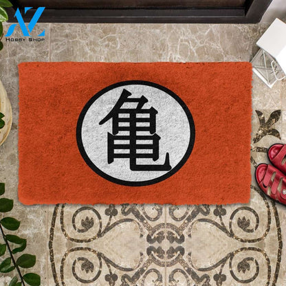 3D DBZ Turtle School Doormat | Welcome Mat | House Warming Gift