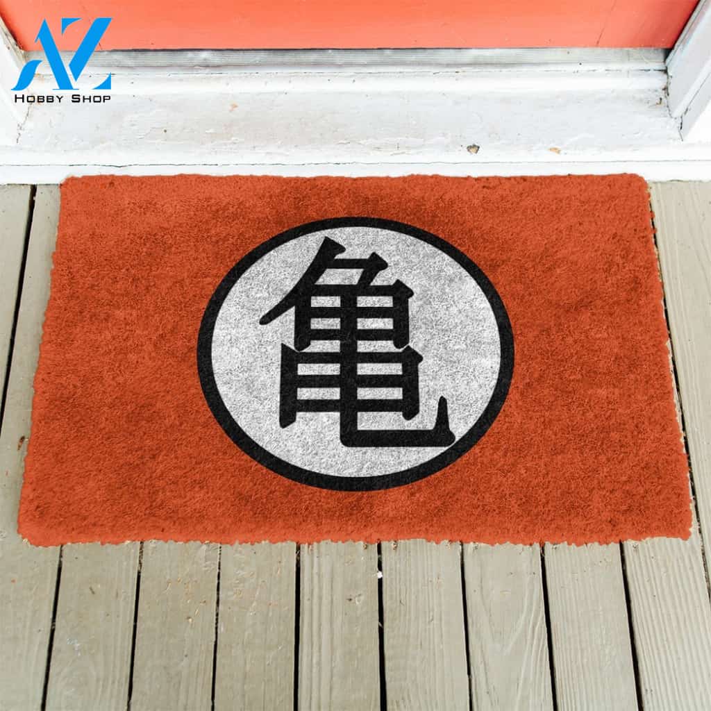 3D DBZ Turtle School Doormat | Welcome Mat | House Warming Gift
