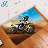 3D Dirt Bike Door Mat