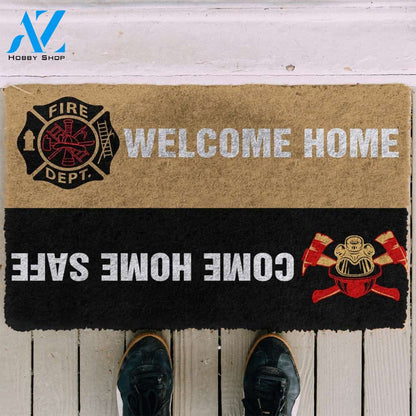 3D Firefighter Custom Doormat | Welcome Mat | House Warming Gift