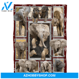 3D Funny Cute Elephant Blanket Gift For Elephant Lovers Birthday Gift Home Decor Bedding Couch Sofa Soft and Comfy Cozy