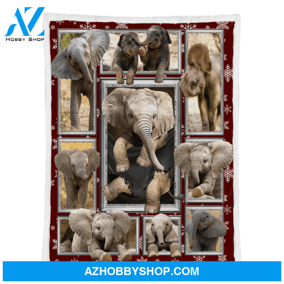 3D Funny Cute Elephant Blanket Gift For Elephant Lovers Birthday Gift Home Decor Bedding Couch Sofa Soft and Comfy Cozy