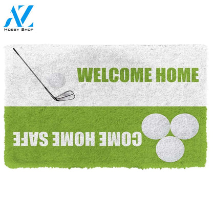 3D Golf Welcome Home Custom Doormat | Welcome Mat | House Warming Gift