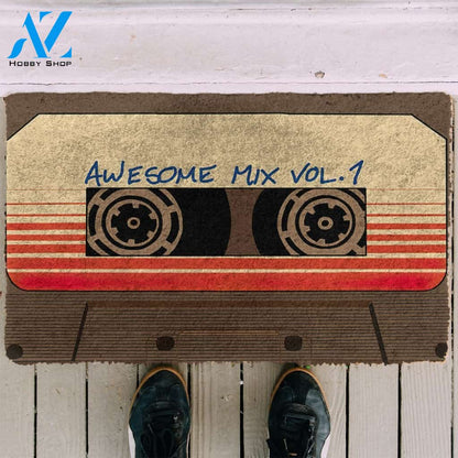 3D GOTG Awesome Mix Vol.1 Doormat | Welcome Mat | House Warming Gift