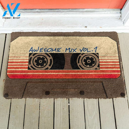 3D GOTG Awesome Mix Vol.1 Doormat | Welcome Mat | House Warming Gift