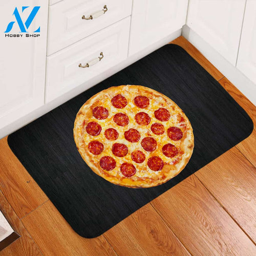 3D Ham Pizza SW2179 Door Mat