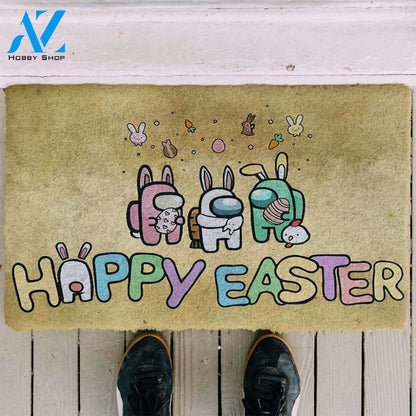 3D Happy Easter Among Us Doormat | Welcome Mat | House Warming Gift