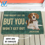 3D Keep Door Closed Beagles Dog Custom Gender Doormat | Welcome Mat | House Warming Gift