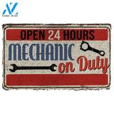 3D Mechanic On Duty Doormat | Welcome Mat | House Warming Gift
