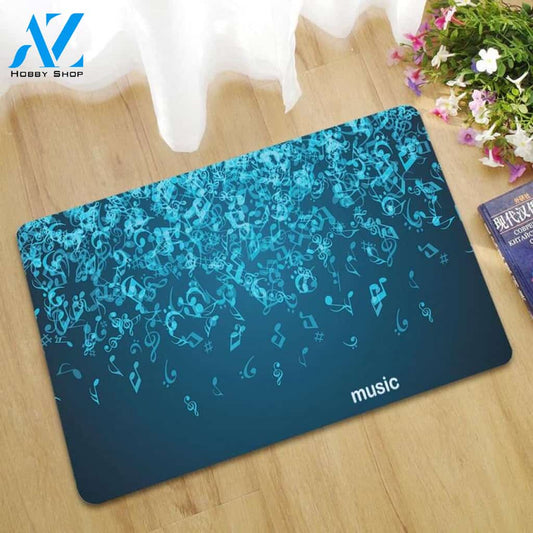 3D Music Note Doormat Indoor And Outdoor Doormat Warm House Gift Welcome Mat Birthday Gift for Music Lovers Piano Lover
