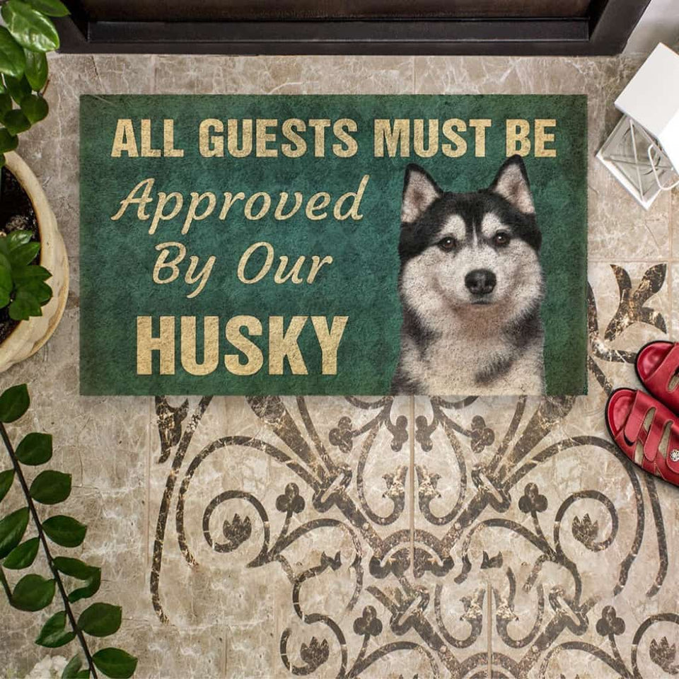 3D Must Be Approved By Our Husky Custom Doormat