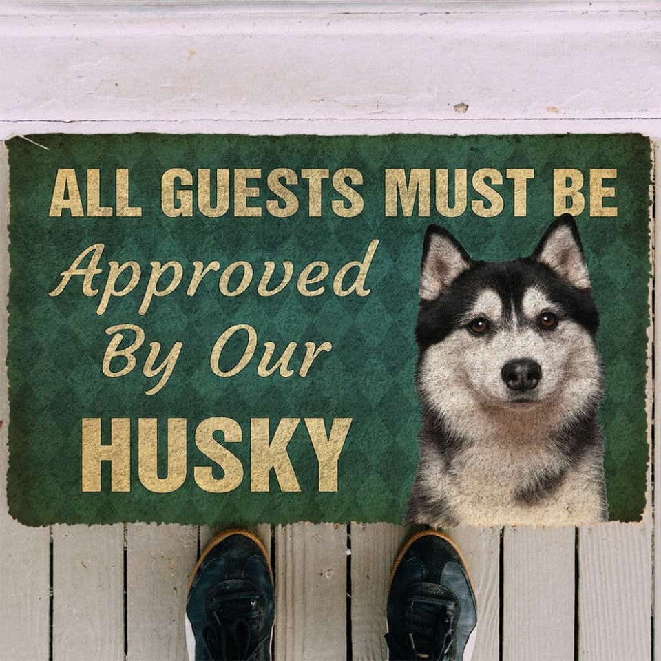 3D Must Be Approved By Our Husky Custom Doormat
