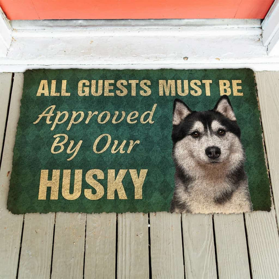 3D Must Be Approved By Our Husky Custom Doormat