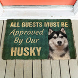 3D Must Be Approved By Our Husky Custom Doormat