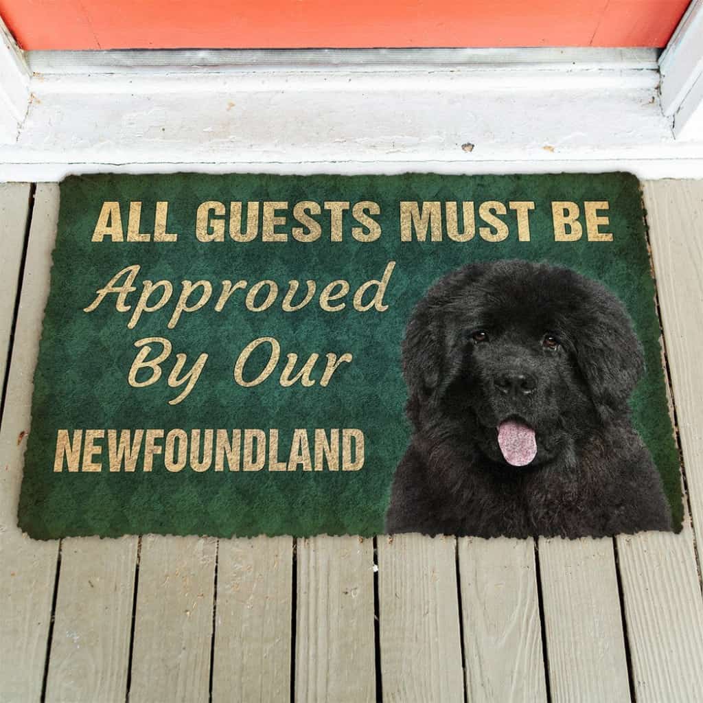 3D Must Be Approved By Our Newfoundland Custom Doormat