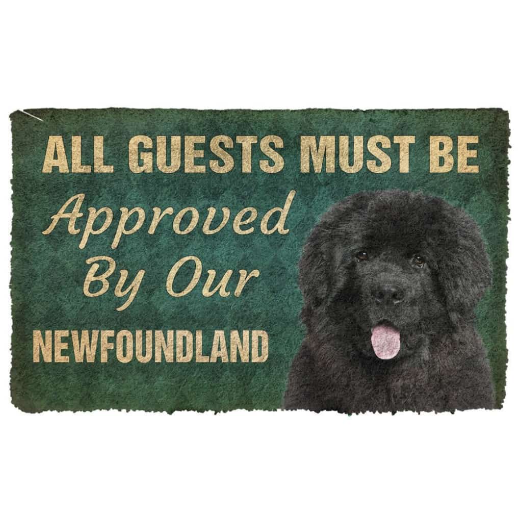 3D Must Be Approved By Our Newfoundland Custom Doormat