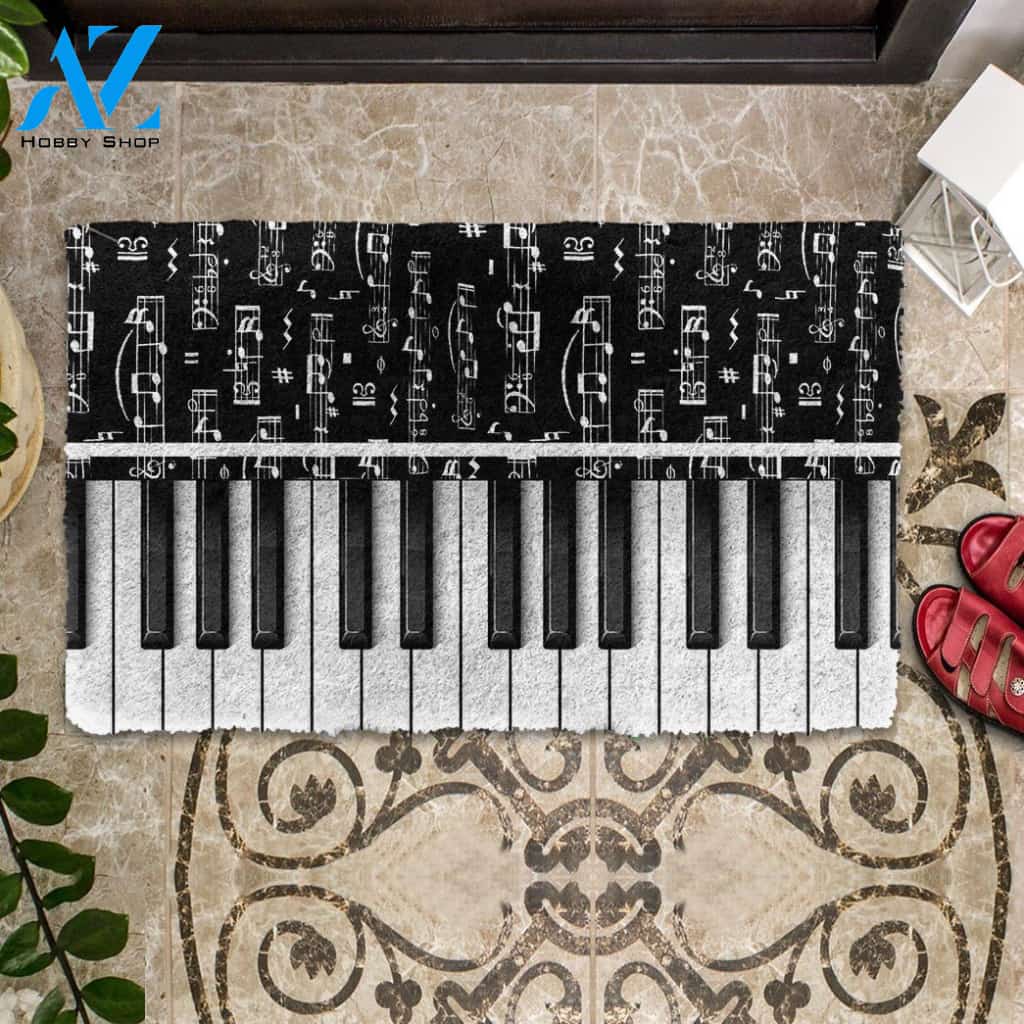 3D Piano Key Doormat | Welcome Mat | House Warming Gift