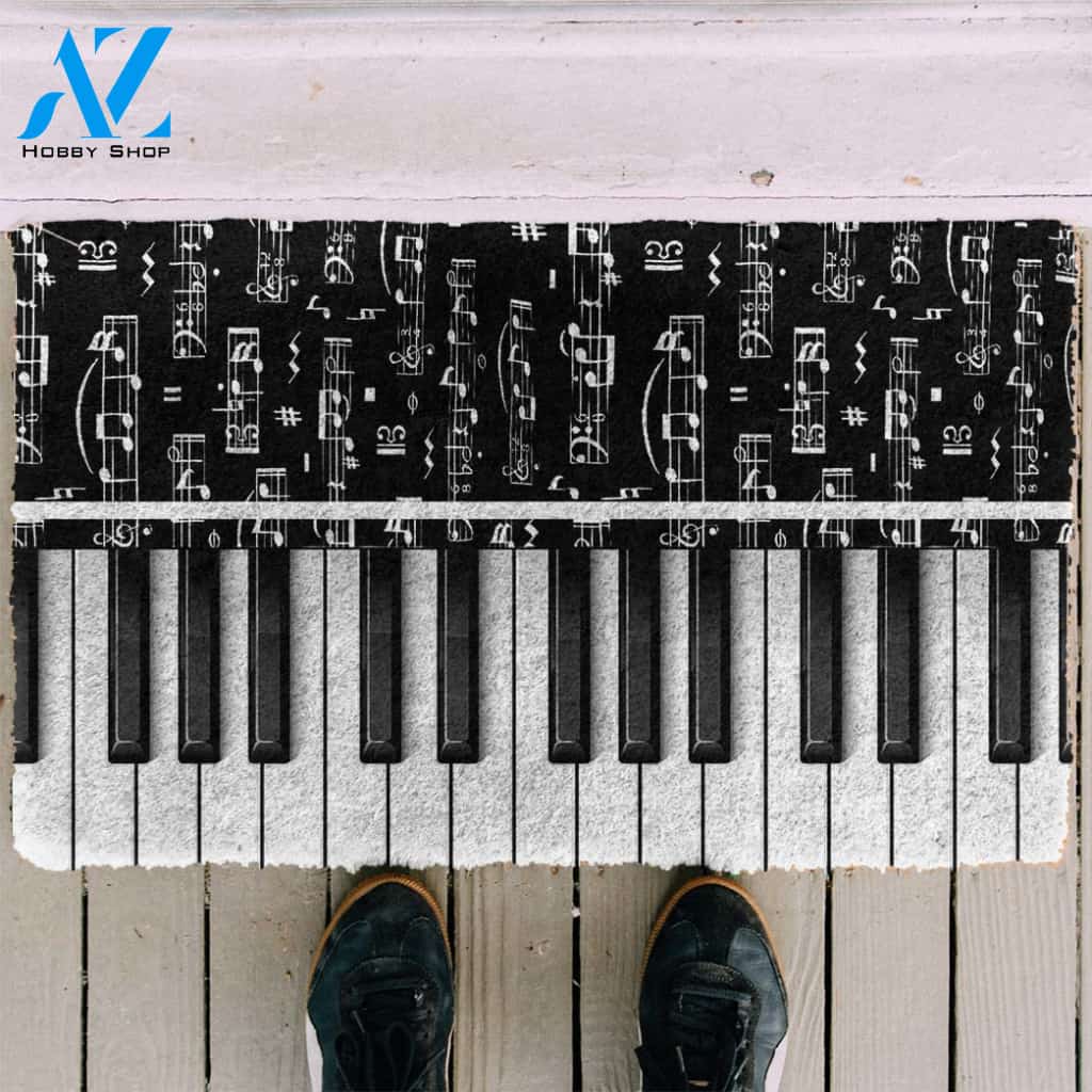 3D Piano Key Doormat | Welcome Mat | House Warming Gift