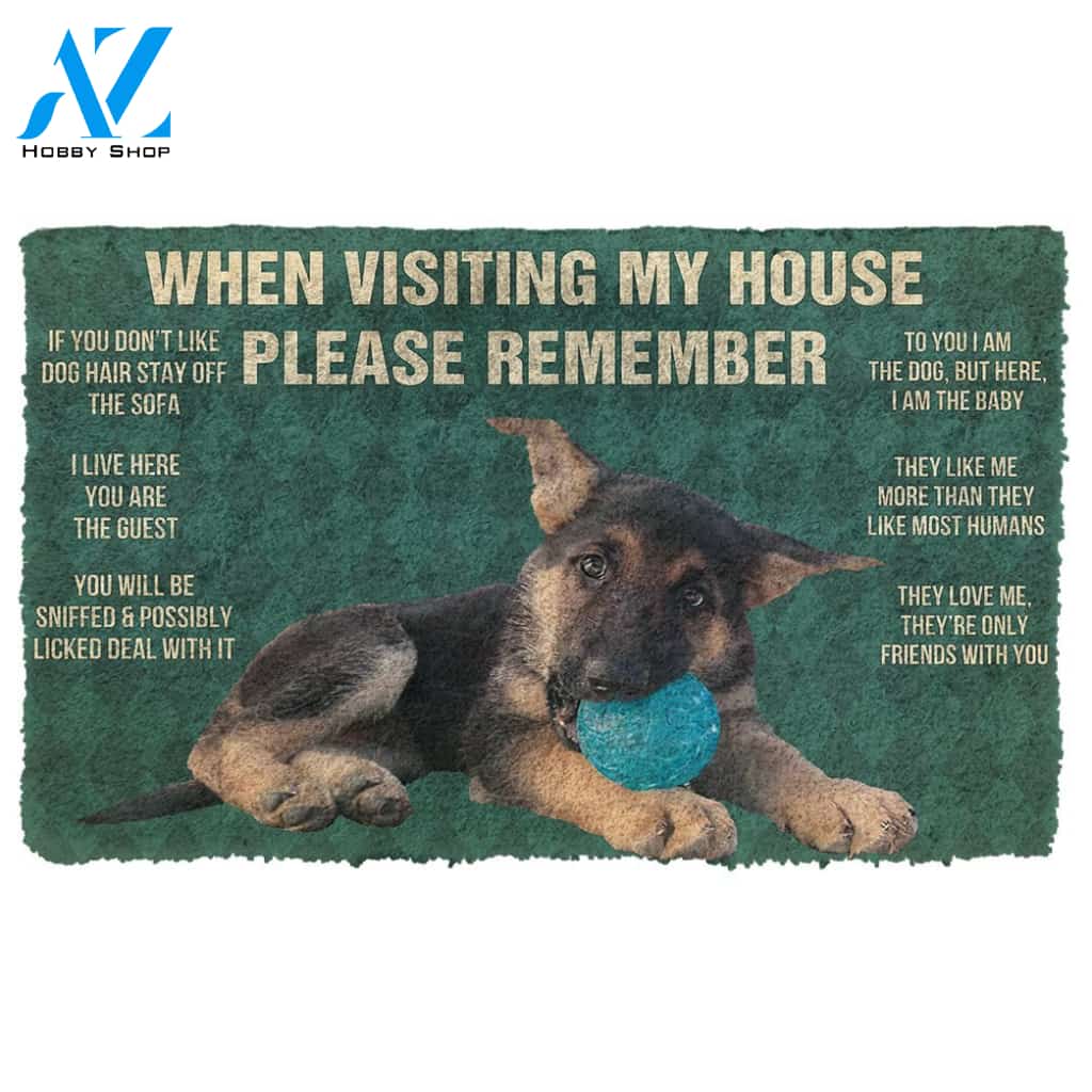 3D Please Remember Custom Doormat | Welcome Mat | House Warming Gift