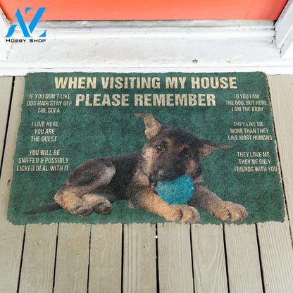 3D Please Remember Custom Doormat | Welcome Mat | House Warming Gift