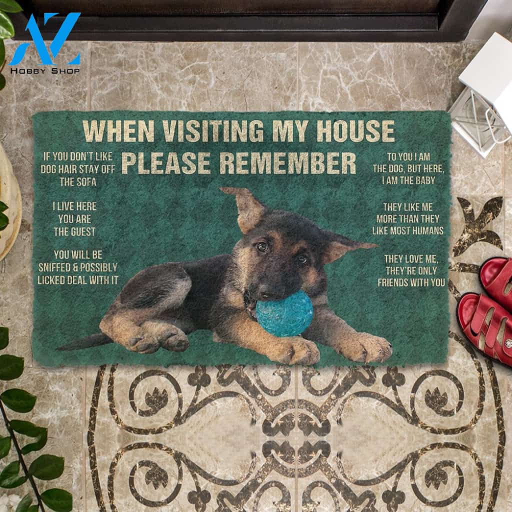 3D Please Remember Custom Doormat | Welcome Mat | House Warming Gift