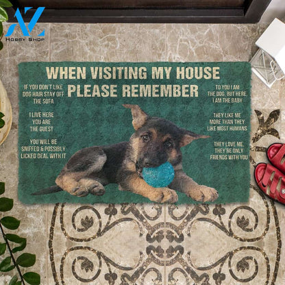 3D Please Remember Custom Doormat | Welcome Mat | House Warming Gift