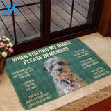 3D Please Remember Dog Custom Doormat | Welcome Mat | House Warming Gift