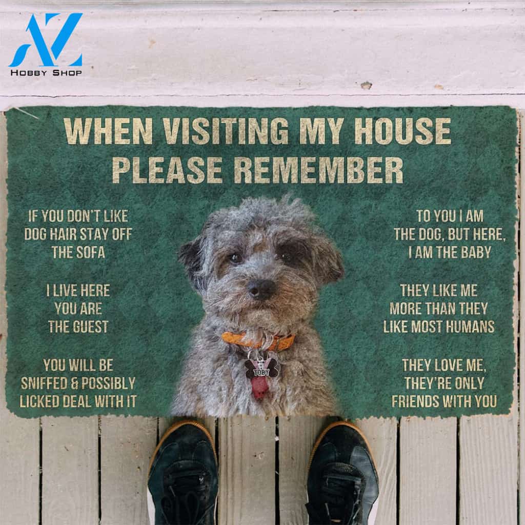 3D Please Remember Dog Custom Doormat | Welcome Mat | House Warming Gift