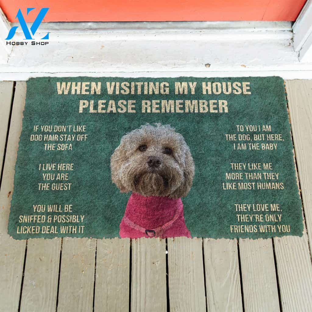 3D Please Remember Dog Doormat | Welcome Mat | House Warming Gift