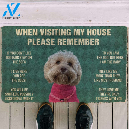 3D Please Remember Dog Doormat | Welcome Mat | House Warming Gift