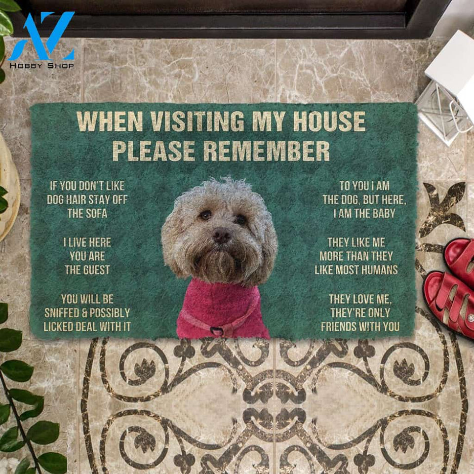3D Please Remember Dog Doormat | Welcome Mat | House Warming Gift