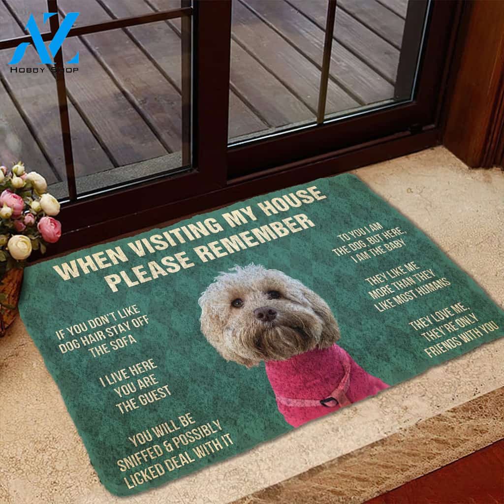 3D Please Remember Dog Doormat | Welcome Mat | House Warming Gift