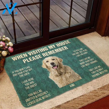 3D Please Remember Kiwi House Rules Doormat | Welcome Mat | House Warming Gift
