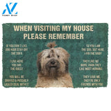 3D Please Remember Tibetan Terrier Dogs House Rules Doormat | Welcome Mat | House Warming Gift