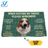3D Please Remember Wilbur House Rules Custom Doormat | Welcome Mat | House Warming Gift
