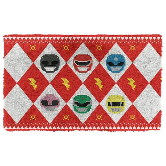 3D Power Ranger Red Ugly Doormat