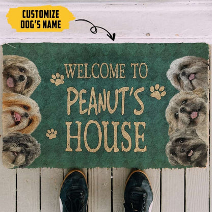 3D Shih Tzu Welcome You Doormat