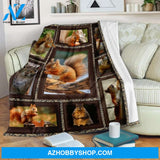 3D Squirrels Blanket Gift For Squirrel Lovers Birthday Gift Home Decor Bedding Couch Sofa Soft and Comfy Cozy