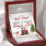 Friends Best Christmas Gift Is Me - Personalized Alluring Beauty Necklace - Gift for Friends 336C - TGV