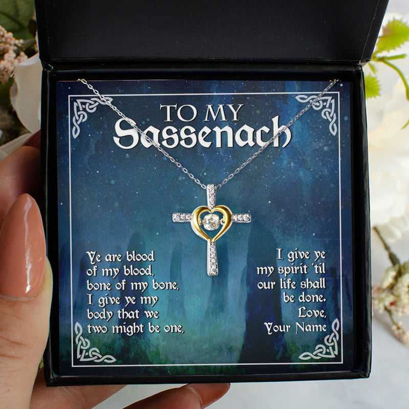 Outlander Novel Film To My Sassenach Necklace Personalized Love Knot Necklace, Alluring Necklace, Dragonfly Necklace - 336A - TGV