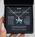 To My Boyfriend's Mom Necklace Gift - I am so honored to have met you Daughter-in-law to Mother-in-law GiftLove Knot, Alluring Beauty Necklace 069A - TGV