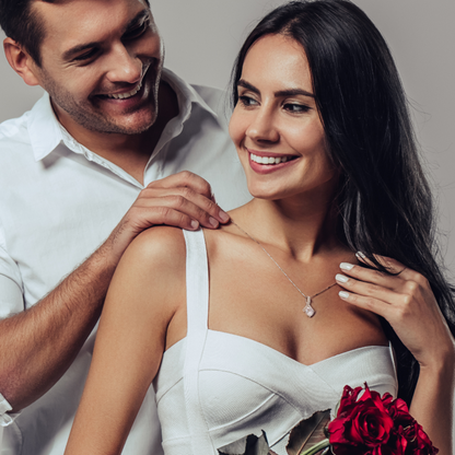 To My Soulmate Necklace - I Will Love You Always And Forever - Alluring Necklace - TGV