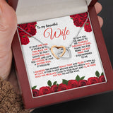 To My Wife Girlfriend Soulmate Necklace - I Wish Turn Back The Clock - Find You Sooner and Love You Longer - Love Knot Necklace Alluring Beauty Necklace - Cross Dancing Necklace 029G - TGV