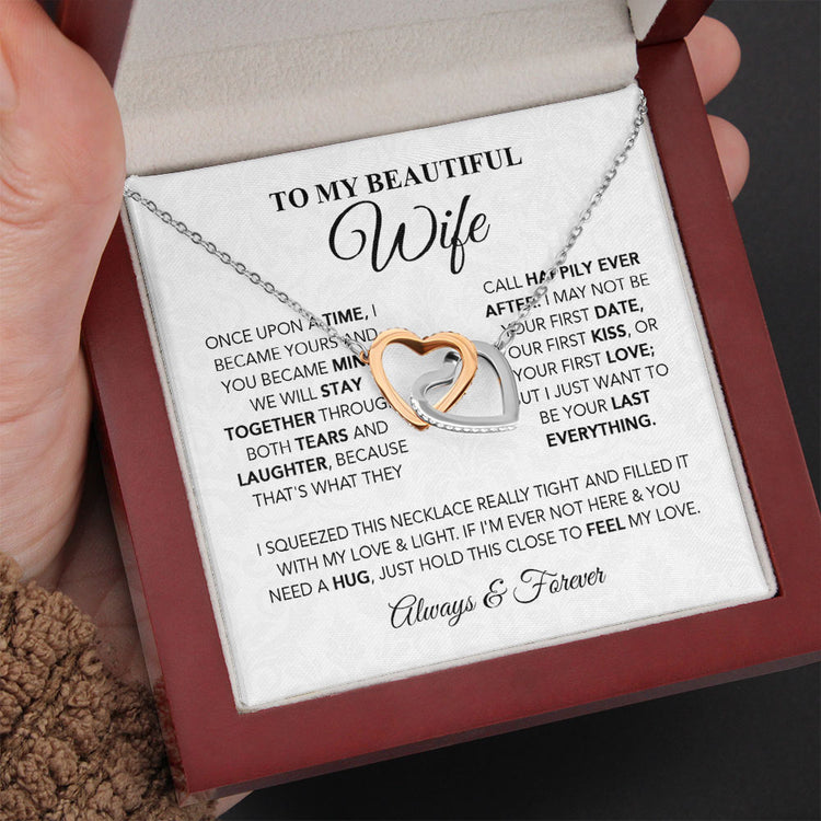 To my Smokin' Hot Soulmate - I became your and you became mine. We will stay together Love Knot, Alluring Beauty, Turtle, Cross Dancing Necklace Gift 357C - TGV