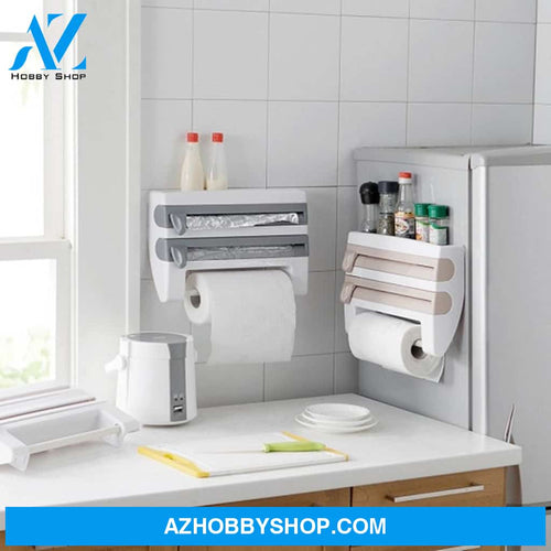 4-In-1 Kitchen Roll Holder Dispenser