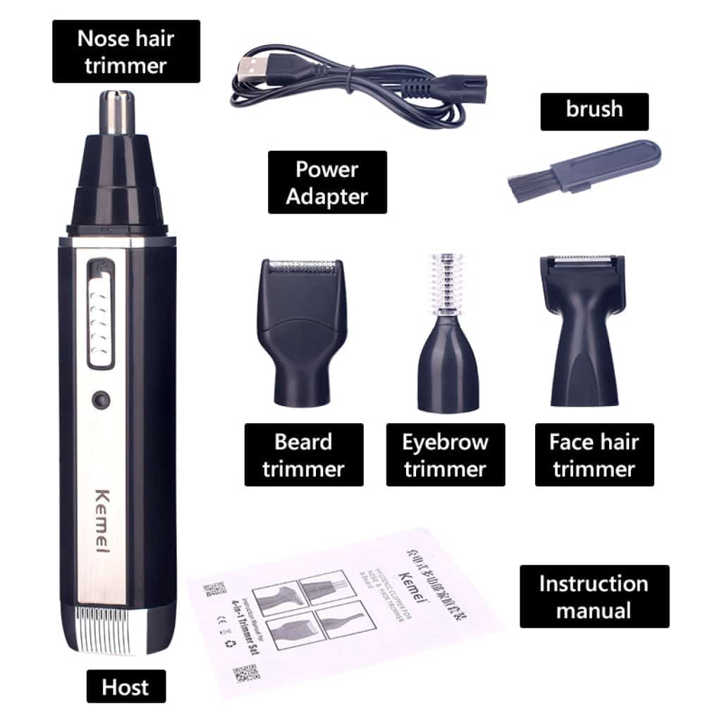 4 In 1 Rechargeable Men Electric Shaver Removal