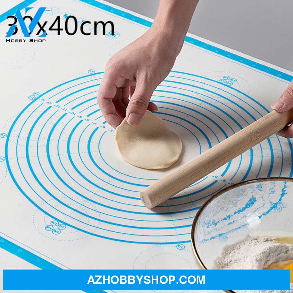40X60Cm Large Size Of Silicone Baking Mat Blue / 30X40