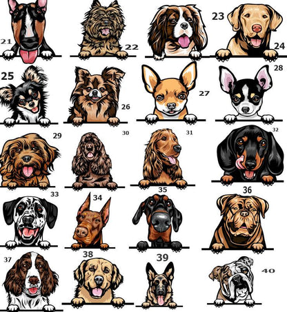 Gifts For Dog Lovers Please Keep The Dog Closed Rubber Doormat