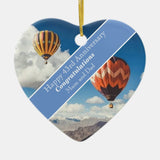 43Rd Wedding Anniversary Ceramic Ornament