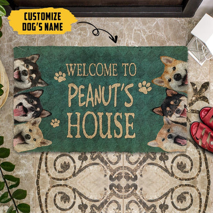 3D Shiba Welcome You Doormat
